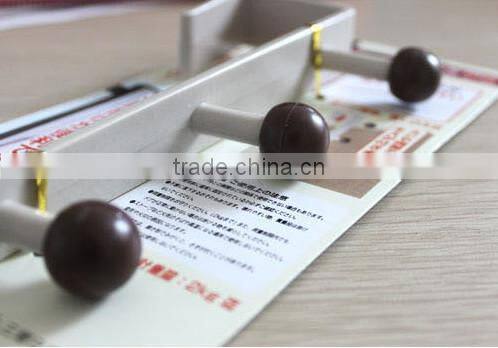 Japanese style simple design F type lollipop shaped hook hangers
