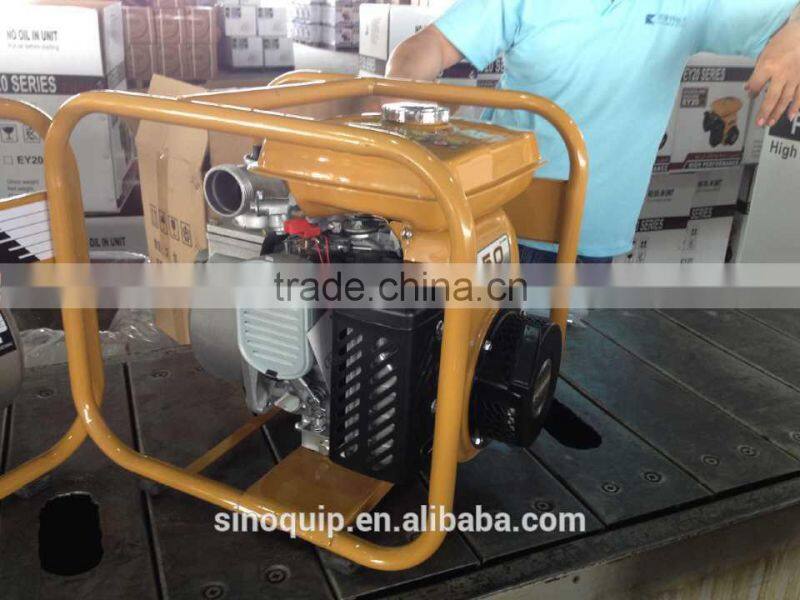 Air- cooled Manual Start 2 Inch 5Hp Gasoline Water Pump