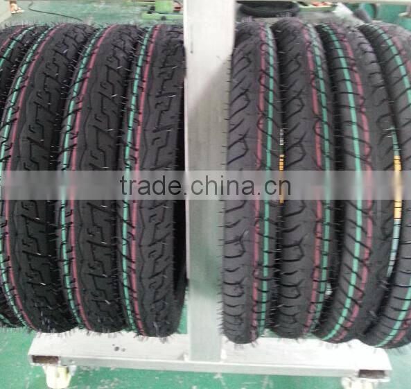 Qingdao top quality rubber motorcycle tyre 26/21-2