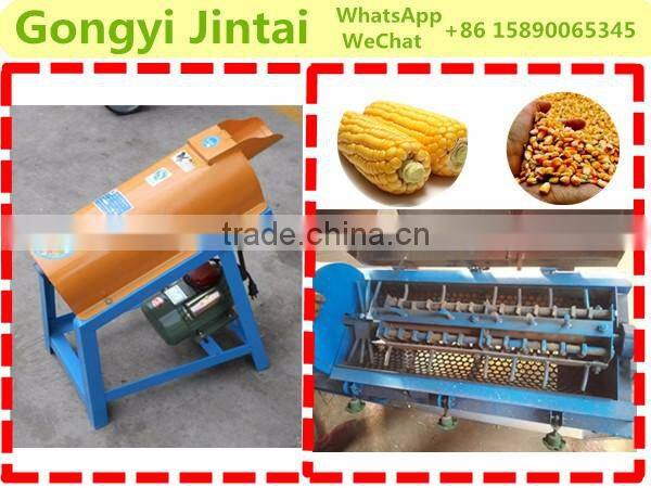 South Korea best sell soybean sorghum millet maize thresher automatic small home sweet corn husker