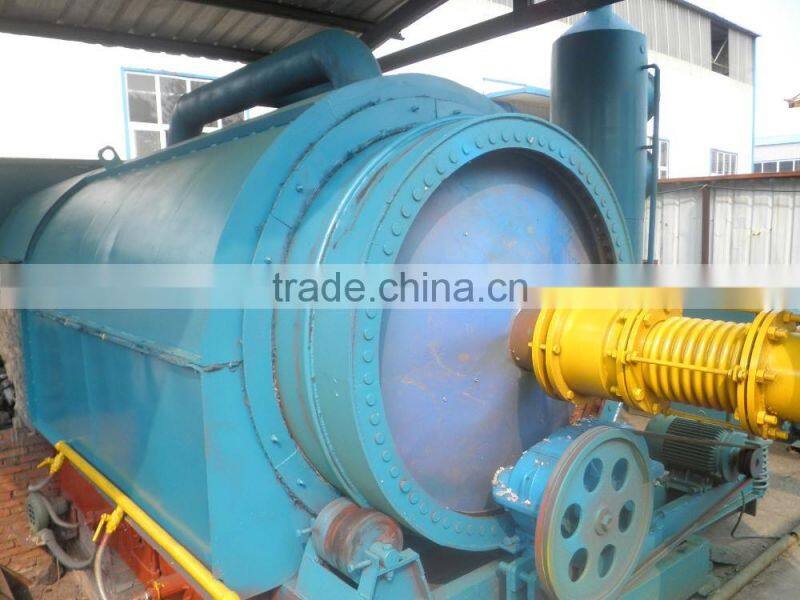 Anti-explosion 5TPD environmental Friendly waste tire recycling to oil pyrolysis plant