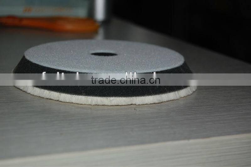 7" lamb wool polishing pad