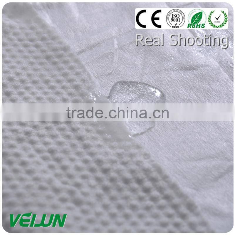 Made in China hydrophylic 100% spunlace Guangdong manufacture no toxic spunlace non woven fabric