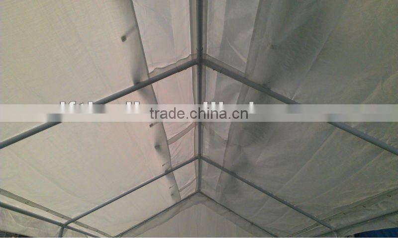 outdoor steel pipe PE carport 3x6m