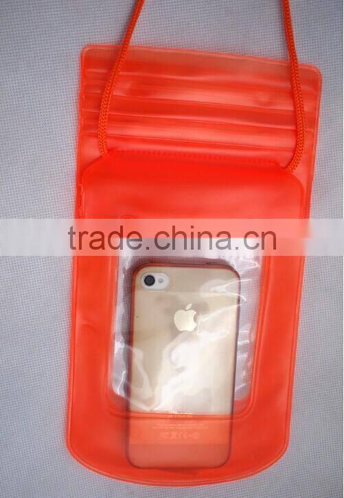 Mobile Phone PVC travelling bag/ travel bag for cell phone/ pvc waterproof bag