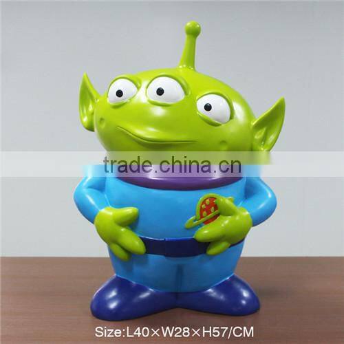 58*31*57cm cartoon alien statue