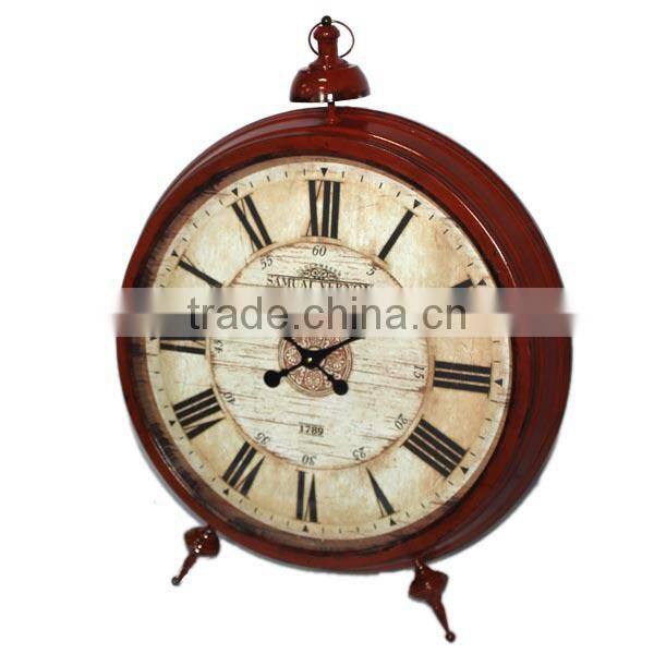 Hot Sale!!!Antique Metal Decorative Floor Standing Clock