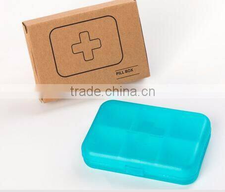 cy274 Convenient clear colors travelling Using Medicine Storage