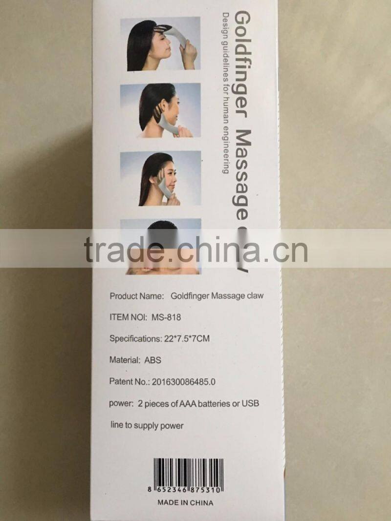 Mini Electric Five Claws Shape Head Massager, USB Multifunctional Massager With Battery