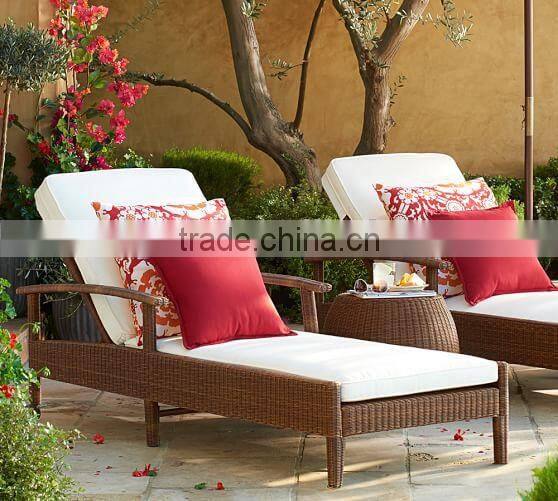 2017 Sigma hot sale all weather outdoor antique rattan classic daybed