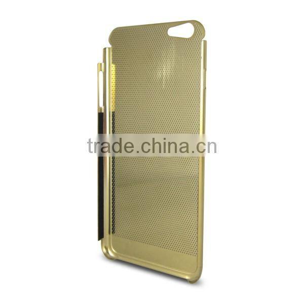 Stainless steel hollow phone case for iPhone 5 / 6 / plus
