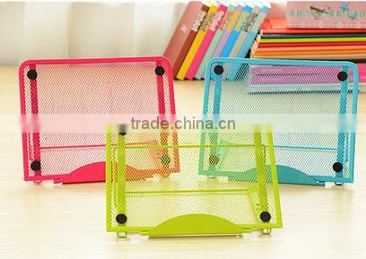 Wholesale Stock Small Order Plastic Folding Laptop/Ipad Storage Rack