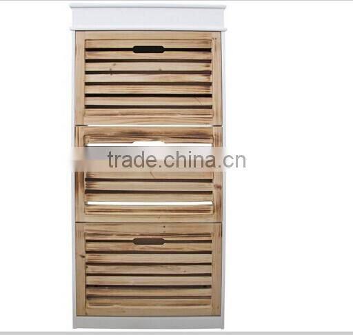 Europe Style wooden furniture shoe cabinet