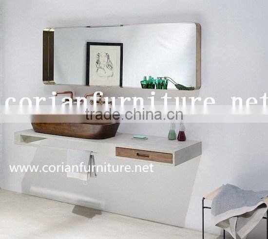 Solid wood bathroom vanity cabinets