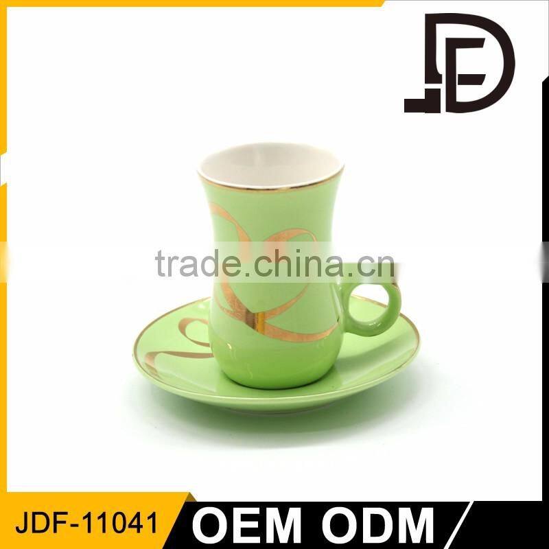 ceramic promotional cawa coffee cup cafe , arabic coffee sets for turkish
