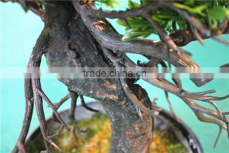 Home garden decoration 50cm to 160 cm hight small indoor canadian artificial green pot plastic similar pine trees ELSPZ02 0901