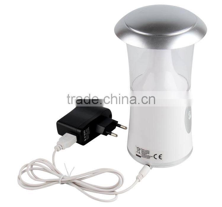 New design outdoor touch sensitive adjustable light rechargeable led camping lantern