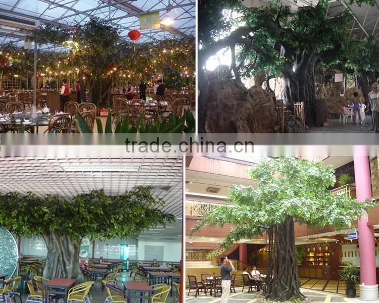 Landscape artificial scotch pine tree for geological museum decoration