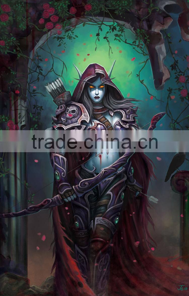 WOW Forsaken Queen Sylvanas Windrunner Anime Action Figures