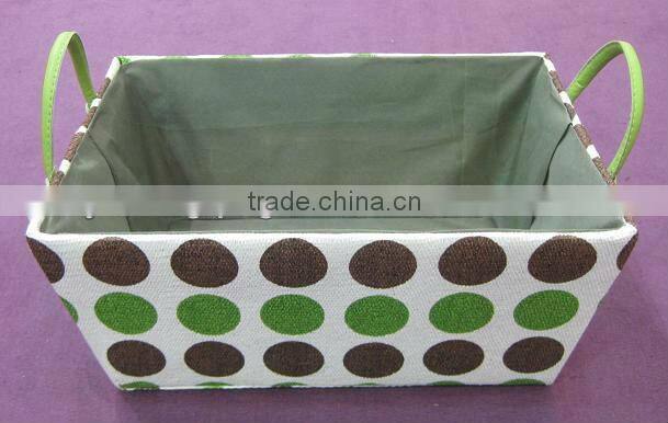 Handmad Decorative Cardboard Box with Handles