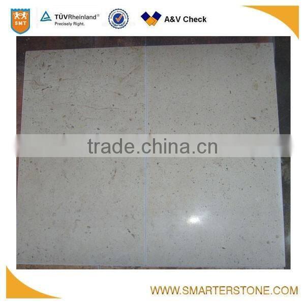 Brown limestone tiles for wall cladding