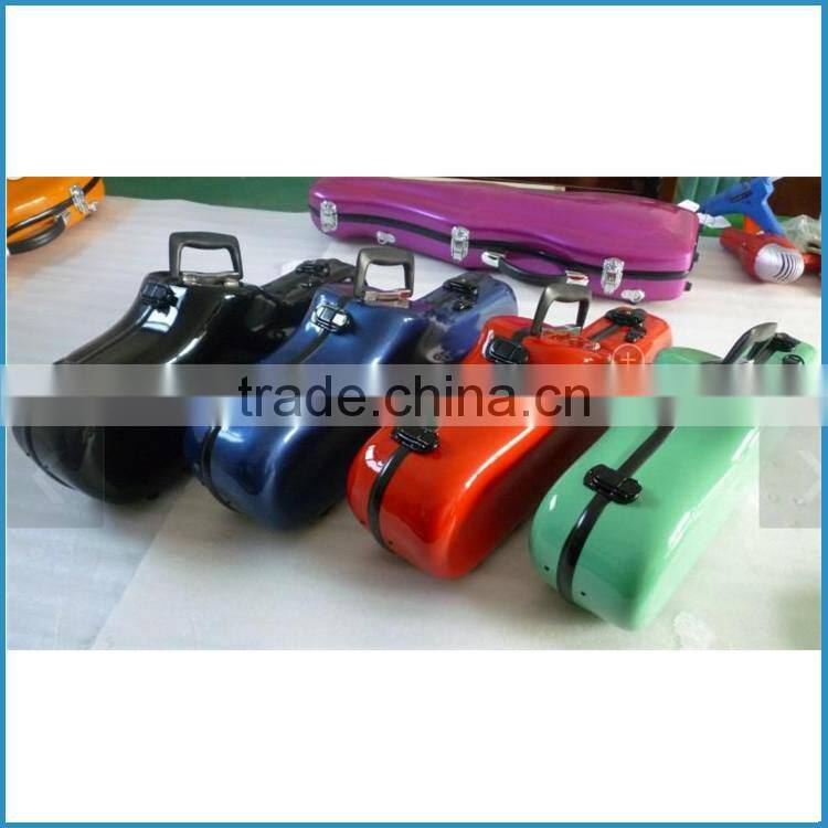colorful fiberglass alto sax case