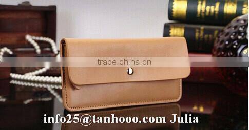 Handmade leather wallet/women slim wallet money clip