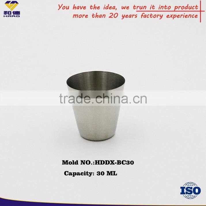 Customized Cute Steel Shot Glasses For Measuring
