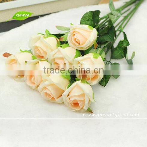 FLS010-3 GNW china artificial flowers wholesale for stage wedding decoration flower rose