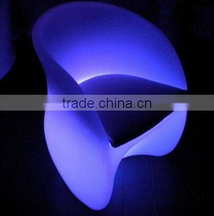 flashing glow chair with led for night club