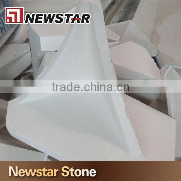 Newstar cultured marble foot rest for bathroom