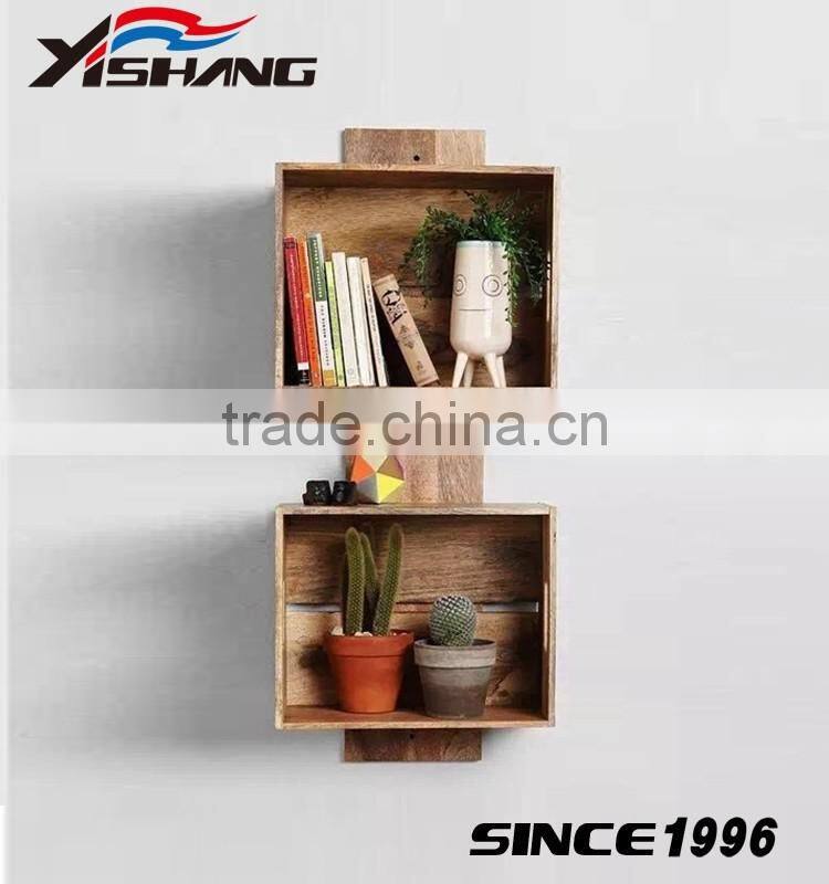 Modern design wooden tree shaped bookshelf