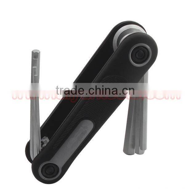 T Type Handle Hex Wrench(spanner) Foldable hex key wrench folding Aluminum Alloy
