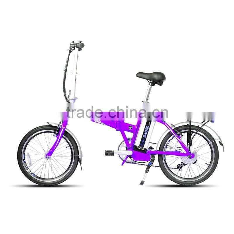 electric folding bicycle with 250W