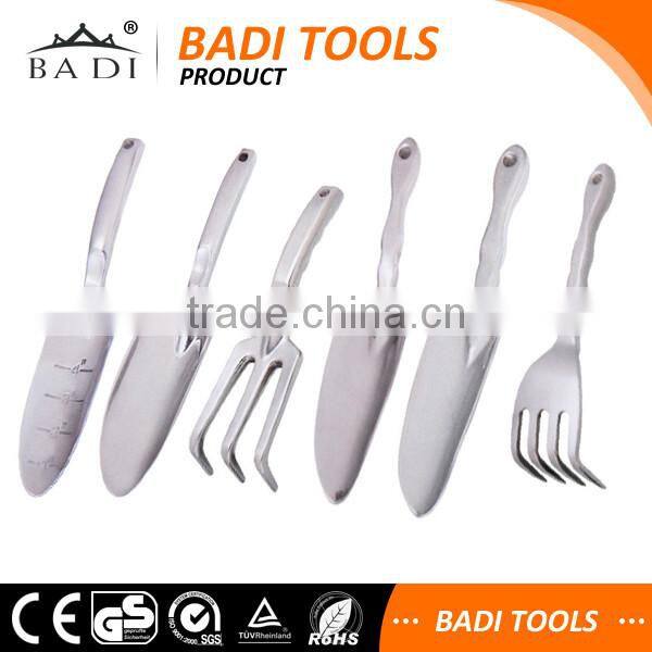 popular high quality Heavy Duty Aluminum Alloy 6 piece garden tool set
