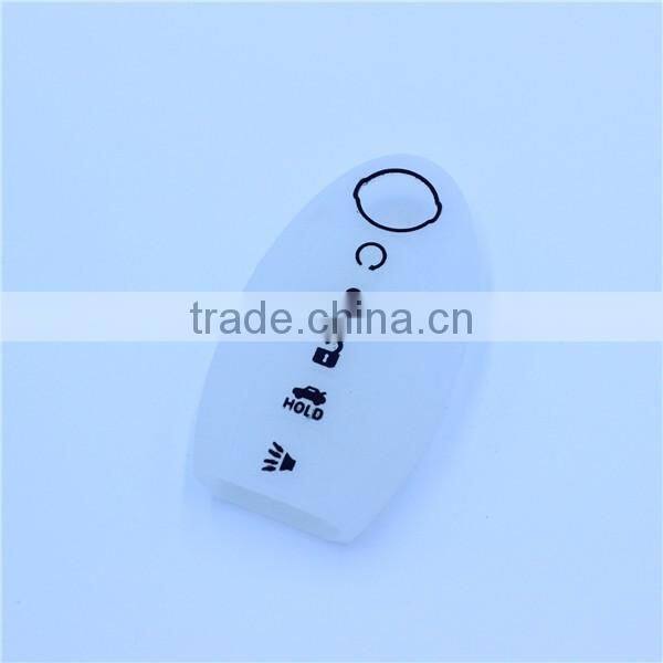 5 buttons remote key cover Silicone key bag,Car Key case wallet holder