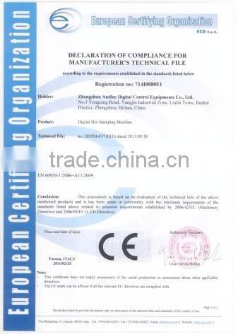 digital card foil printer ,china hot stamping machine for the small Logo-ADL 3050A