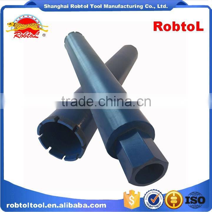 55mm Cured Reinforced Concrete Diamond Core Drill Bits Asphalt Masonry Cement Brick Block Wet Boring Segmented Brazed Laser Weld