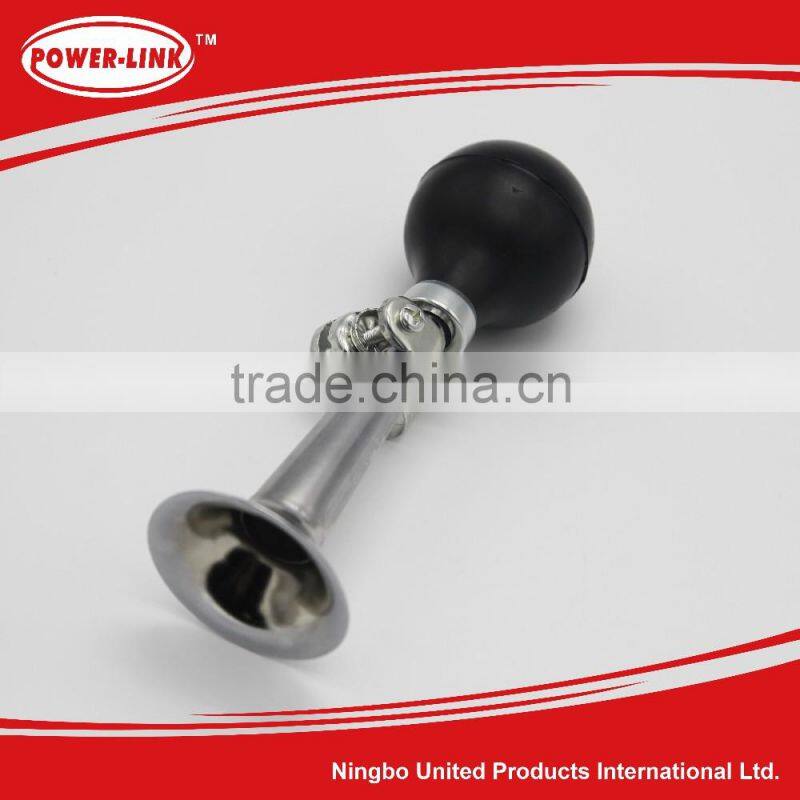 alloy with rubber bicycle bike trumpet
