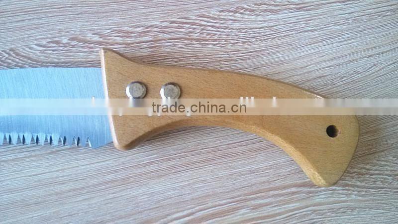65Mn Carbon Steel Wood Cutting Hand Saw With Wooden Handle/hot saw