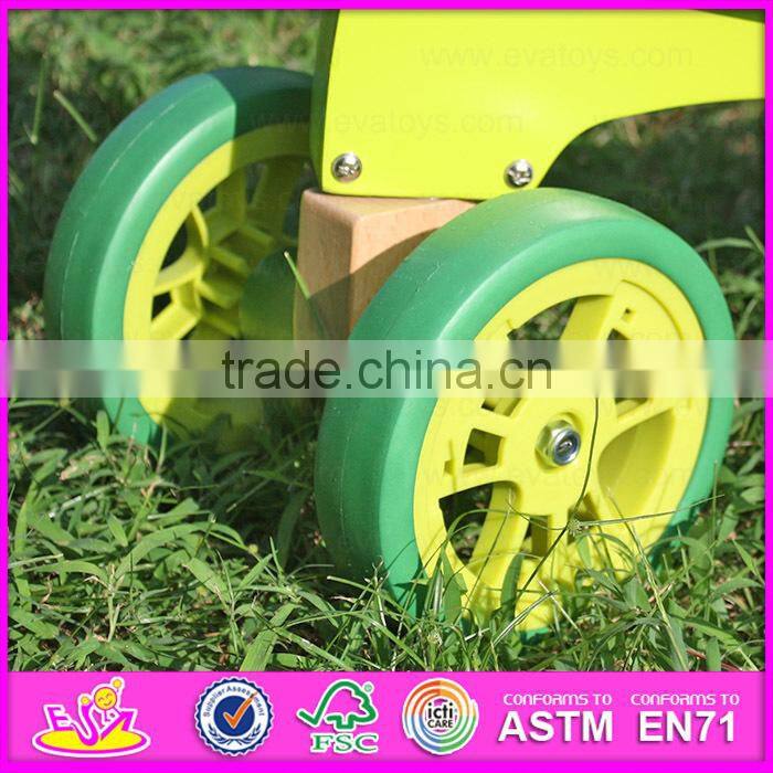 Environmental material wooden tricycle for baby,Hot Design and High Quality Wooden Baby Tricycle for Sale W16A013