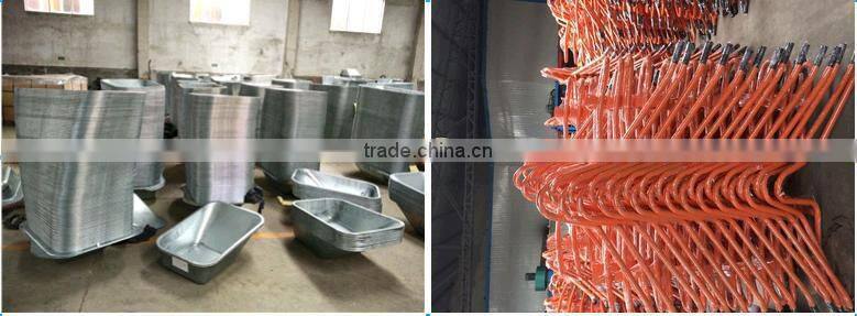 concrete construction building galvanize tray maingate wheelbarrow WB6412