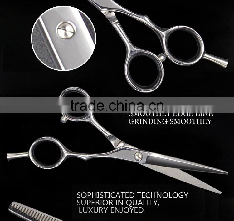 Convex blade fashion design hair scissors professional