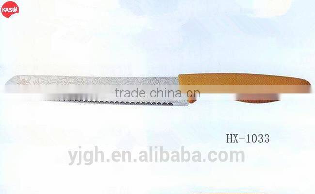 HX-1034 Japanese sashimi knife wholesale with high quality satin finish chef knife