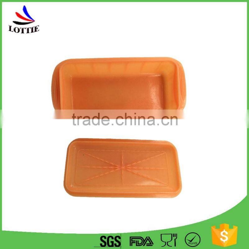 Hot Sale Eco Friendly Silicone Double Collapsible Lunch Box Bento Food Container