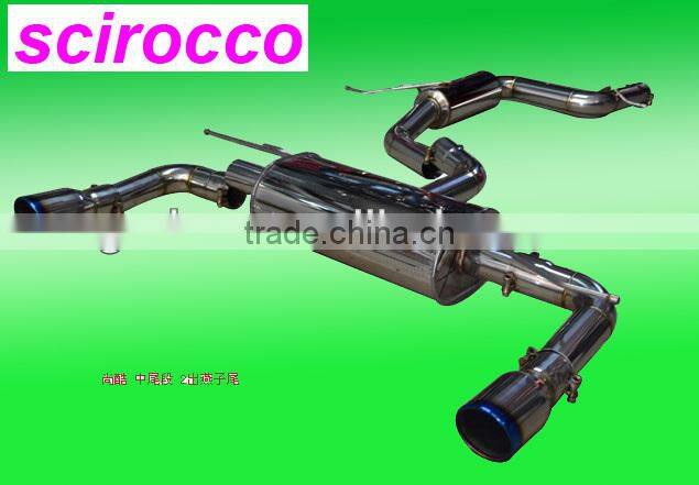 exhaust catback for scirocco