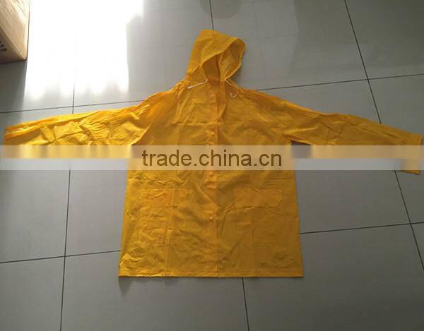 waterproof adult pvc rain suit