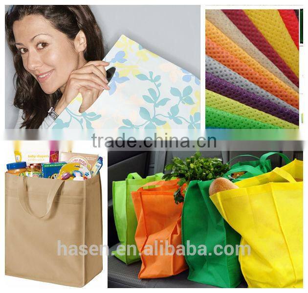 wholesale reusable shopping bags/ non woven shopping bag
