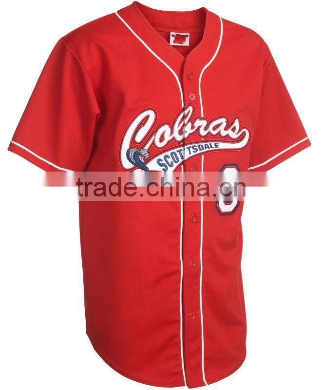 custom made sublimation baseball uniform