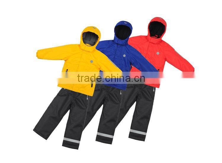 colorful safety children active ski jacket